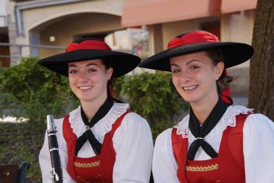 Traditional costume in Tirolo