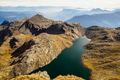 Spronser lakes in the Texel Group