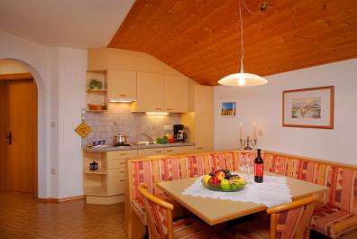 Large kitchen-living room