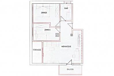 Floor plan - apartment 4