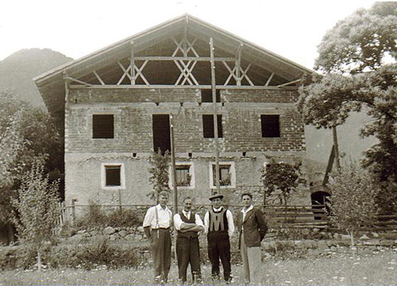 1951 - Umbau des Rimmele Hofs