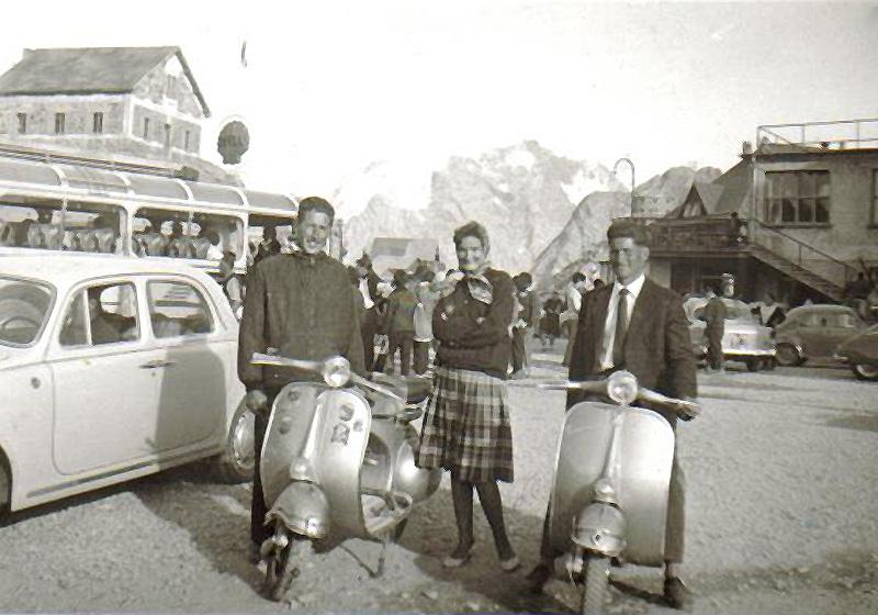 Stilfser Joch | Opa Davids erste Vespa 150