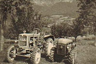 In 1951 grandpa David buys the first tractor
