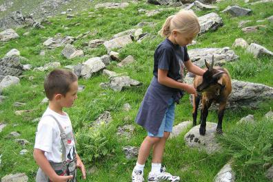 In cammino con i bambini, in Sudtirolo